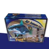 Vendita all'ingrosso Air Swimmer IR RC Squalo Pesce pagliaccio Pesce volante Assemblaggio Pesce pagliaccio Palloncino telecomandato Giocattoli divertenti gonfiabili per bambini