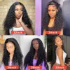 Water Wave Lace Front Human Hair Wigs For Black Women 30 34 Inch HD Wet And Wavy Loose Deep Wave Frontal Wig