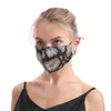 Adam Kadın Toz Geçirmez Sequins Maskeleri Renk Leopar Baskı Katlanabilir Ayarlanabilir Yıkanabilir Yetişkin Gazlı Bez Maske Yeni Desen 5 2JY J2