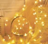 LED warme weiße Star-String-Leuchten LED-Fee-Lichter Weihnachten Hochzeitsdekoration Batteriebetrieb Twinkle (nicht einschließen)