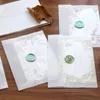 Pinkinahy Vintage-Umschläge für Hochzeitseinladungen für Karten, 50 Stück/Lot Geschenkpapier, individueller transparenter Umschlag, durchscheinende Papierumschläge, Set Buchstabe CL1137