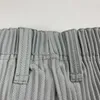 IEFB / Мужская одежда Высококачественные свободные плиссированные брюки черные прямые повседневные упругие брюки для мужчин JF150 9Y470 201116