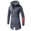 Jaquetas Masculinas Mans Vôo Piloto Bombardeiro Inverno Casual Hot Stripe Zipper Manga Longa Top Blusa Jaqueta Casaco