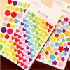 Fai da te carino Kawaii adesivo di carta colorata adesivi adesivi decorativi cuore adorabile per la decorazione del diario di Scrapbooking del regalo dei bambini
