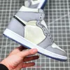 Air Jordan 1 High 1s Basketballschuhe Männer Frauen New Love Tie Dye OG Bio Hack Blau UNC Patent Rot Weiß Chicago SCHWARZ ROYAL TWIST Green Toe Designer