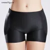 Plus Size Padded Panties Butt Lifter Body Shapers Women Underwear Body Shaper Butt Hip Enhancer Sexy Seamless Hipbone Panties 220307