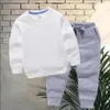 Sälj Fashion Classic Style Children Ny For Boys and Girls Classic Sports Suit Baby Spädbarn Kort ärmkläder Kids Jacket CO6257118