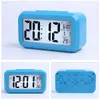 Upgraded version of multi function smart clock with large screen display smarts photosensitive temperature version luminous alarm clocks