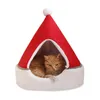Boże Narodzenie Cat Bed House Rok miękki ciepły gniazdo psa kształt pet rok domowy Sleeping Y200330