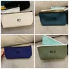 Sublimation Blanks Pencil Bags Canvas Zipper Pencil Cases Blank Cosmetic Bag Pen Pouches Phone Bag Organizer 10 Colors YG980