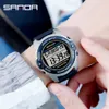 SANDA Sports Women Watches Fashion Casual Waterproof LED Digital Watch Female Wristwatches For Women Clock Relogio Feminino 6003 201119