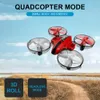 L6082 3 in 1 quadcopter glider hovercraft 2,4 g headless mode rc drone vliegtuig luchtschip multifunctionele rc boot remote kinderen speelgoed