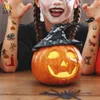 Cartoon Hallowoon Tattoo For Kid Fake Tatoo Bambini Halloween Body Art Adesivo tatuaggio temporaneo impermeabile Saint's Day