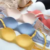 TERMEZY Super soft Bras for Women Push Up Lingerie Seamless Bra Wire Free Bralette Sexy Gathering Invisible Underwear Intimates LJ200821