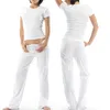 女性のプラスサイズパジャマセットスリープウェアスーツ半袖シャツROPAインテリアミューターモーダル女性ホームウェアホームウェアPajamas 2465 Y200708