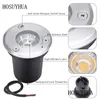 AC85-65V / DC12V IP67 5W 10W Begravd lampa Inground belysning Utomhus Vattentätkopplampor LED Underground Lampa Trädgård Ljus Landskapslampa