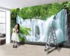 3D Duvar Kağıdı Duvar Romantik Büyük Şelale 3D Peyzaj Duvar Kağıdı Dijital Baskı HD Dekoratif Peyzaj Mural 3d Duvar Kağıdı