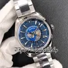 2022 VSF Aqua Terra 150m GMT WorldTimer 8938 Automatyczne męskie zegarek 220 12 43 20 03 001 43 mm Blue Dial SS Bransoletka ze stali nierdzewnej 262p