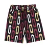 Summer Mens Designer SHORTS Moda Listy Drukuj krótkie spodnie Mężczyźni Plażowy Spodnie Swimwear Casual Sprort Spodnie Odzież wysokiej jakości