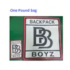 Rucksack Boyz One Pound Runtz Jungle Boys wiederverschließbare geruchsdichte Beutel 420 Verpackung Mylar 1 Pfund