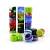 Recipiente de silicone em forma de silicone 2ml 5ml 6ml 7ml 10ml Herb seco FDA Recipientes de silicone Vaporizador de caixa de caixa para concentrado Bola de óleo de cera