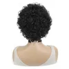 Short Human Hair Wigs Afro Kinky Curly Cheap 100% human Hair Wigs For Black Women Brazilian Remy Full Machine Made Wig