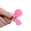 Plast nagelkonst blöt av cap clip uv gel polska remover wraps nagellack remover clips nagelrenare avfettningskonstverktyg