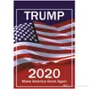 2020 Donald Trump Amercia Flag for President Make America Great Again Garden Flag 30 * 45cm Personnalité Décoration Bannière Drapeaux WVT0393