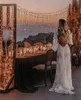 Robes de mariée élégantes en dentelle complète robe de mariée Boho manches longues bouffantes pays sexy dos nu plage robe de mariée de charme 2023 robes de mariée