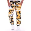 Zogaa Camuflagem Calças Streetwear Homens Leggings Esportes Fitness Harem Calças Slim Fit Sweatpants Elastic Cintura Calças Calças 20116