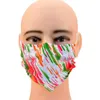성인 아이들을위한 지 posable 인쇄 페이스 마스크 직 입 인쇄 마스크 안티 오염 통기성 3 가닥 패션 디자이너 마스크