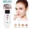 NXY Gesichtspflegegeräte Neues Mini-Hifu-Gerät Ultraschall RF Fadiofrecuencia Ems Mikrostrom-Lift Feststraffung Hautfaltenpflegeprodukt 0222