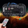 30 W Amplifikatör Kurulu Ses Bluetooth Amplificador USB DAC FM Radyo TF Oynatıcı Subwoofer DIY Amplifikatörler Motosiklet Araba Ev Için