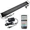 Neues Design, 25 W, 108 LEDs, Solarlicht, Graslampe mit Fernbedienung, geeignet für 28,54–42,32 Zoll lange Aquarien, schwarze Aquariumbeleuchtung