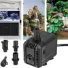 220V Portable rium Water Pump ABS Low Power Mini s proof Submersible Fish Tank Pond Pool Fountains Y200917