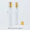 50PiecesLot 10ML Empty perfume bottle Customizable Paper Boxes With Atomizer Empty Perfume Packaging Custom Logo for gift T200323