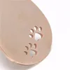 Llaveros de pata de perro de acero inoxidable llavero en blanco llavero bricolaje impresión grabado espejo pulido colgante llavero llavero accesorios 636 k2