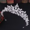 2021 new Vintage Baroque Bridal Tiaras Accessories Prom Headwear Stunning Sheer Crystals Wedding Tiaras And Crowns 1915