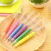 Novelty Nurse Needle Syringe Shaped Highlighter Creative Labeled Marker Stationery School Supplies 6 Colors WQ732-WLL