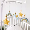Bébé mobile berceau hochets jouets 0-12 mois pour bébé nouveau-né berceau Oyuncak bambin carrousel pour lits enfants jouet fait main avec support 201224