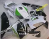 Carénage en plastique ABS pour Honda CBR600RR F5 03 04 CBR 600RR F5 2003 2004 Kit de carénage de moto noir vert blanc (moulage par injection)