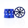 50mm Herb grinder Aluminum alloy Grinders 4 layers With Bling diamond for smoke cigarette smoking Tobacco