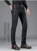 Sulee marca jeans exclusivo design famoso casual denim homens reta slim cintura média estiramento vaqueros hombre 220308