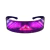 LED Bluetooth Lightemitting Glasses App Mobiltelefonanslutning Kontroll Dynamisk Lightemitting Multilanguage4214741