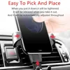 168D Gravity Car Holder For Phone in Car Air Vent Clip Mount Inget magnetiskt mobiltelefon Holder Cell Stand Support för smartphones3146280