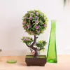 faux bonsaï arbre plante ornementale ingénieux fleur accessoires de décoration de la maison fleurs décoratives plantes artificielles avec pot LJ200904