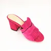 Мода лето сандалии Real замша Женская обувь на высоких каблуках Насосы Женщины Open Peep Toe обувь Лучшие бренды качество обуви 1010