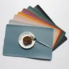 Plastic Rectangle Table Mat Heat Resistant Coffee Coaster Tea Drink Wine Anti-Slip Pads Tableware Mat Kitchen Accessories BH5608 TYJ