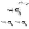 2PCS Retro Revolver Chrząstki Kolczyki Uszy Stud Tragus Bar Copper Barbell Oreja Earing Punch Punk Men Body Biżuter 16G1