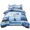 XYZLS Battleship Queen Cotton Bedding Set Single King Full Twin Military Fan Men Bedding Kit Soldier Double Bed Linings T200706